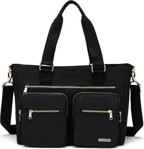Miniatura 11 de Bolso de hombro de nailon repelente al agua - Maletín para portátil Bolsa clínica Oliva
