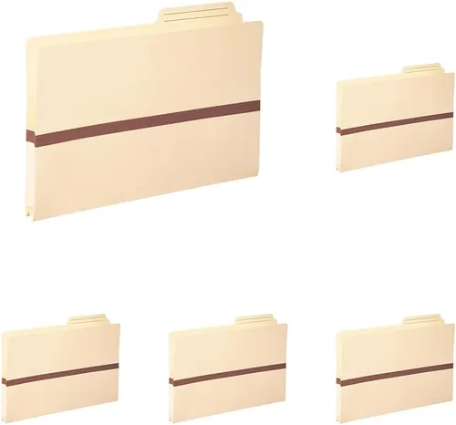Miniatura 7 de Smead Bolsillo archivador, pestaña impresa de 2/5 cortes, Tyvek® reforzado, tamaño legal, Manila, 50 por caja (76487)