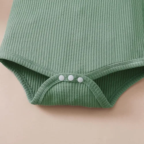 Miniatura 53 de Mioglrie Conjunto de ropa para bebé recién nacida, conjunto de pantalones cortos, conjunto floral de verano, ropa de bebé linda para niña