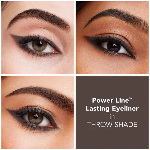 Miniatura 3 de Buxom Delineador de ojos duradero Power Line, delineador de ojos retráctil cremoso, resistente al agua y a prueba de manchas, punta de hoja y throw