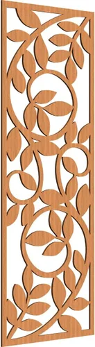 Miniatura 192 de 9 3/8"W x 24 3/8"H x 1/4"T Utica Decorativo Fretwork Madera Paneles de Pared, Abedul