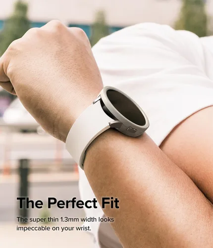 Miniatura 4 de Ringke Air Sports - Funda compatible con Samsung Galaxy Watch 6 (1.732 pulgadas), suave, flexible, ligera, delgada, funda de poliuretano Negro