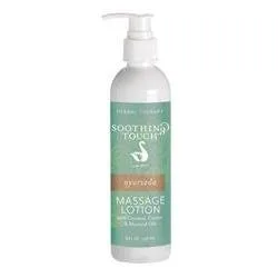 Toque Calmante Ayurveda Educación Loción de masaje, 8 onzas, Unscented