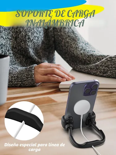 Miniatura 7 de Regalos para adolescentes, niños, niñas, adultos, día del padre: Thumbs Up Lazy Phone Stand Soporte de teléfono celular para escritorio para niños