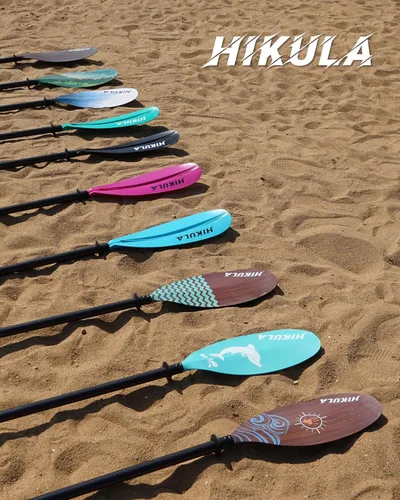 Miniatura 7 de Adjustable Carbon Fiber Shaft Kayak Paddle, Kayaking Oars with Reinforced Nylon Blade for Adults, 4 Piece, 86in/220cm to 90in/230cm