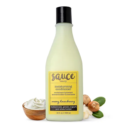 Miniatura 11 de SAUCE BEAUTY Tzatziki - Acondicionador sin enjuague y desenredante en espray – Acondicionador sin enjuague para cabello rizado, cabello graso