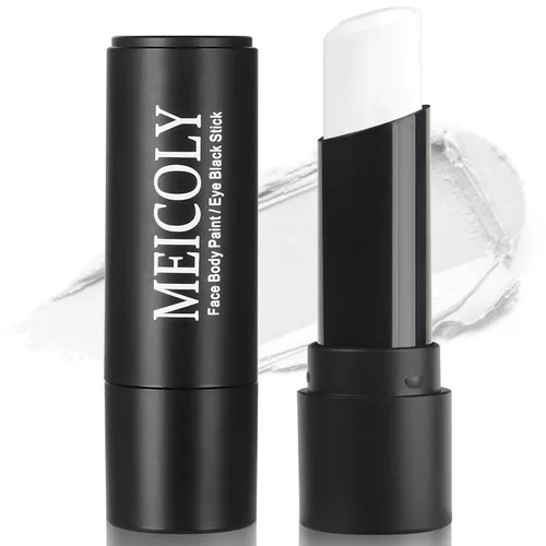 Miniatura 35 de MEICOLY Barra de maquillaje para ojos negros azul real, impermeable para béisbol, sóftbol, fútbol, lacrosse, barra de pintura corporal y facial azul