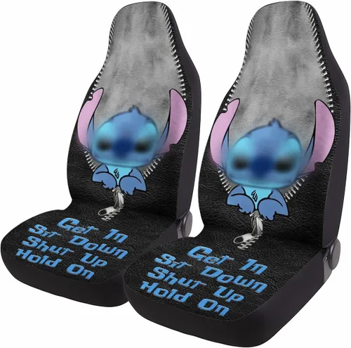 Miniatura 51 de GENANY Horror Nightmare Skellington - 2 fundas de asiento delantero para automóvil, camión, SUV, regalos de Navidad, funda de asiento de cubo