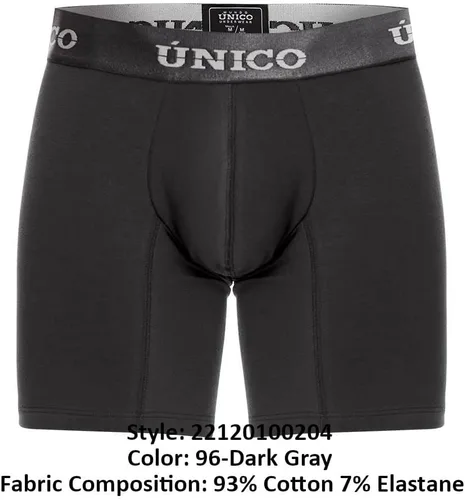 Miniatura 4 de Mundo Unico Calzoncillos tipo bóxer para hombre Algodón (Estados Unidos, Alpha, L, regular, regular, gris oscuro)