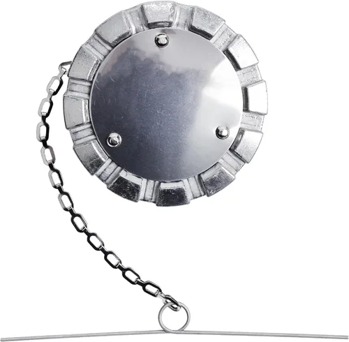 Miniatura 11 de Tapa de combustible diésel de bloqueo, tamaño nominal de 3", 1/4 de vuelta, sin ventilación, tapa de combustible de aluminio para Freightliner