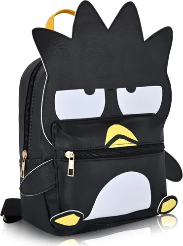 Miniatura 2 de Fast Forward Sanrio Hello Kitty y amigos mochila para mujeres, hombres, unisex Linda mochila de piel sintética de 10" mini mochila Badtz-maru