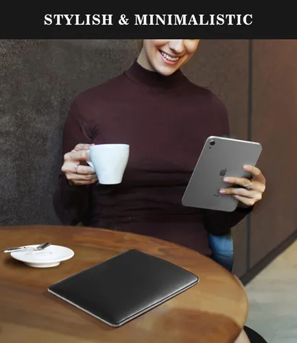 Miniatura 6 de MoKo Funda para Tablet de 7-8 Pulgadas, Maletín de Cuero PU Estuche Delgado y Elegante Compatible con Nuevo iPad Mini (A17 Pro) 8.3" 2024, iPad Mini