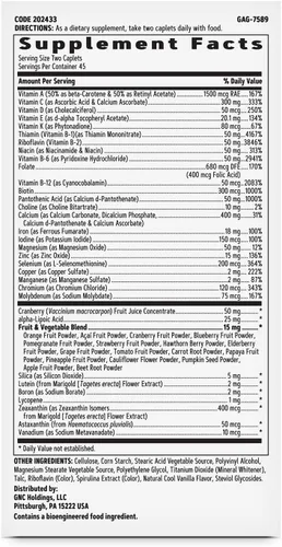 Miniatura 3 de GNC Multivitamínico para mujer, 90 cápsulas