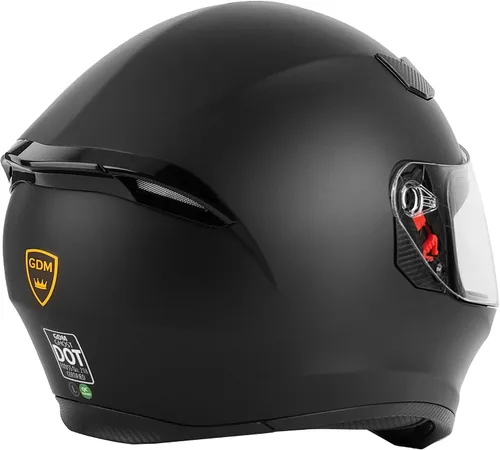 Miniatura 3 de GDM – Casco de cara completa Ghost para motocicleta