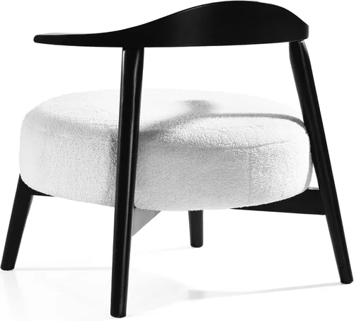 Miniatura 8 de Christopher Knight Home Ipomoea - Silla decorativa de respaldo bajo, silla de sala de estar, silla cómoda para dormitorio, silla auxiliar de madera