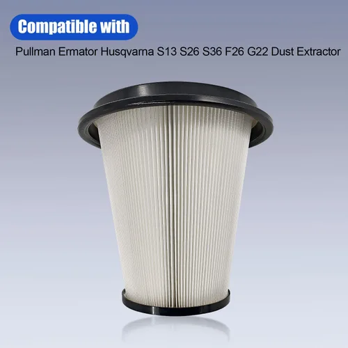 Miniatura 3 de 200900050 Prefiltro cónico compatible con Pullman Ermator S26 S36 S13 F26 para Husqvarna G22 Extractor de polvo 590430201