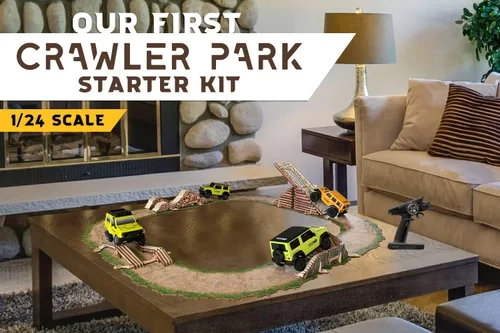 Miniatura 2 de Kit de Arranque Circuito RC Crawler Park 1/24 1/18