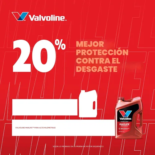 Miniatura 4 de Valvoline - Aceite de motor de mezcla sintética SAE 10W-40 de alto millaje, con MaxLife Technology, 5 cuartos de galón