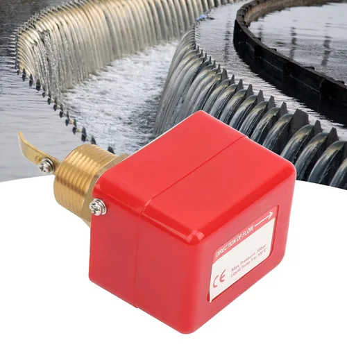 Miniatura 2 de YWBL-WH HFS-25 1 pulgada tipo paleta de rosca interruptor de control de paleta de agua líquida SPT AC220V 15A con paletas, interruptor