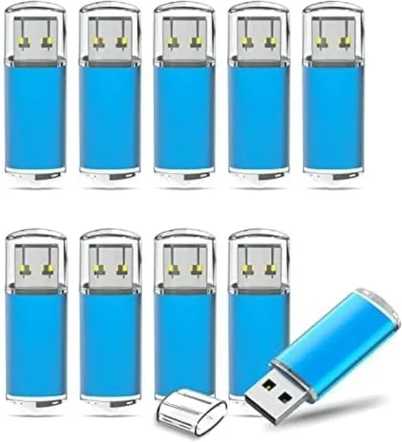 Miniatura 11 de TOPESEL Paquete de 2 unidades de memoria USB 3.0 de 64 GB de alta velocidad, memoria USB 3.0 para PC, portátiles, tabletas, televisores, audio