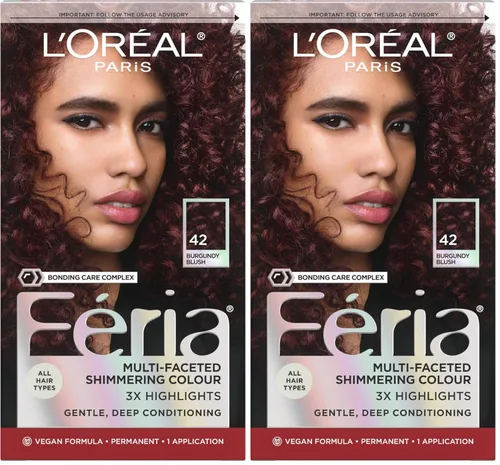 Miniatura 30 de L'Oreal Paris Feria - Tinte permanente multifacético y brillante, 60 Crystal Brown (castaño claro), paquete de 1 60 marrón claro