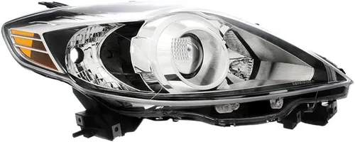 Miniatura 9 de Para Mazda 5 Faros Lámparas Set 2008 2009 Halógeno Negro Trim Conductor y Pasajero Lado