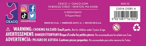 Miniatura 7 de Ceaco - Kayomi Harai - Woodland Friends - Rompecabezas de 100 piezas