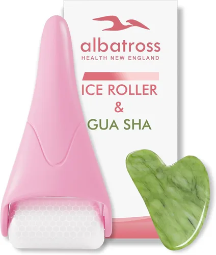 Miniatura 7 de Gua Sha y Rodillo de Hielo para Cara, Pequeños Regalos, Herramientas Faciales para Reducir la Hinchazón y el Enrojecimiento en la Rutina de Cuidado