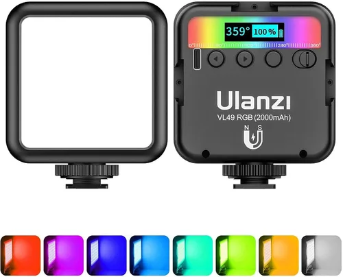 Miniatura 2 de ULANZI Luces de video RGB VL49 + linda luz impermeable LITE de ULANZI