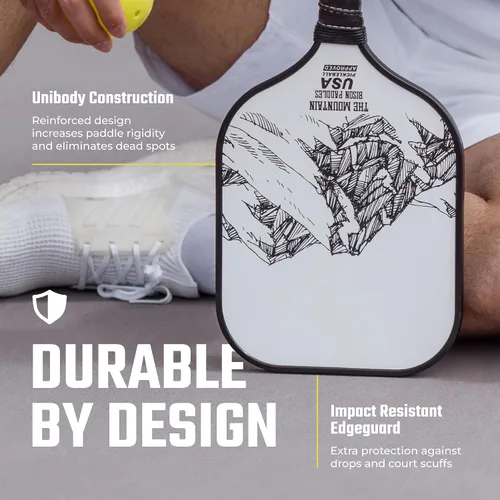 Miniatura 5 de Bison Paddles: Paletas de pickleball de grafito de carbono, raquetas ligeras de pickleball Núcleo compuesto de panal que mejora la colocación