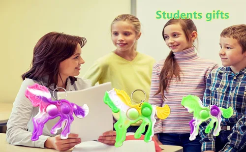 Miniatura 4 de Paquete de 20 mini juguetes para ansiedad con forma de caballo pequeño, para autismo, fiesta de cumpleaños, regalos para escuela, aula, adultos