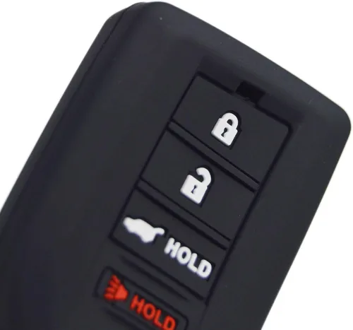 Miniatura 3 de Estuche cubierta protectora soporte de goma de silicona para llavero inteligente remoto para Acura MDX RDX Integra 2022 2023 2024 2025 72147-TYA-A21