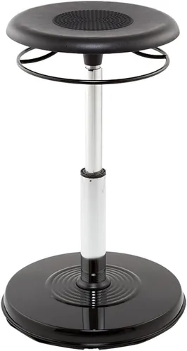 Miniatura 5 de KORE Design - Silla tambaleante para adolescente/universidad, sillas ergonómicas para computadora, taburete de oficina ajustable seguro, dormitorio