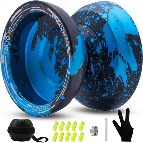 FETESNICE Yoyo profesional de mariposa Y26 - Yoyo giratorio de dedo de doble modo receptivo/no responde, para niños, adultos y jugadores de