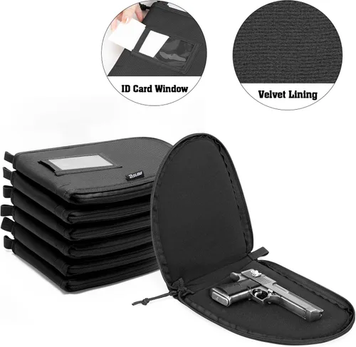 Miniatura 2 de DSLEAF Mochila táctica para pistola con 6 estuches para pistola, mochila con 10 ranuras para cargador para disparar y cazar