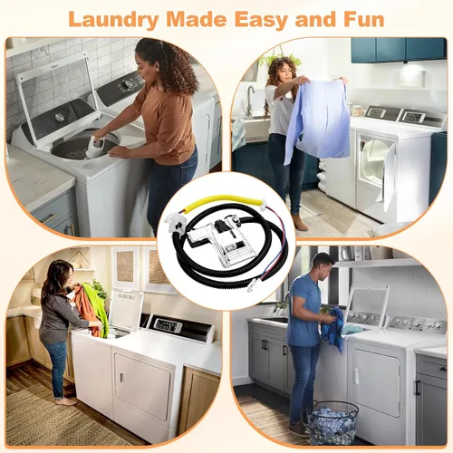 Miniatura 8 de Reemplazo de bloqueo de tapa de arandela para Maytag MVWC465HW0 MVWC465HW1 MVWC465HW2 MVWC555DW1 MVWC565FW0 MVWC565FW1 MVWC565FW2 MVWX655DW1