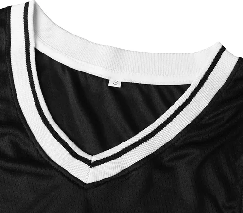 Miniatura 4 de Camiseta deportiva reversible de malla para hombre, talla S-3XL