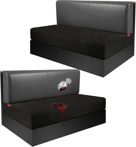 Miniatura 33 de Fundas de cojín impermeables para sofá, funda elástica lavable con diseño elástico antideslizante, protector de muebles para mascotas y niños