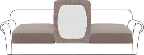Miniatura 59 de Flamingo P Funda de cojín de asiento individual de alta elasticidad, protector de muebles para sofá, funda de sofá, funda de sofá suave y flexible