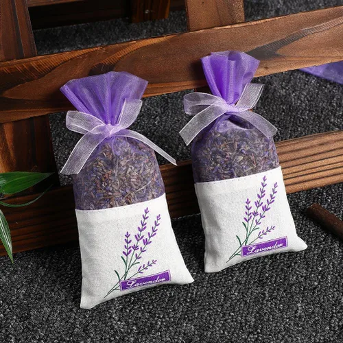 Miniatura 6 de Bolsas de almacenamiento de bolsitas, bolsas vacías de lavanda, bolsas de almacenamiento de flores secas, bolsitas de lavanda, bolsas vacías