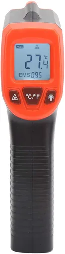Pistola de medición de temperatura, termómetro infrarrojo, termómetro industrial, con pantalla LCD GM320S para tuberías de agua caliente, partes del