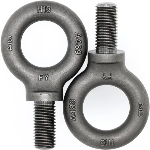 Miniatura 52 de 3 pernos de ojo de hombro de elevación de 7/16"-14 x 1-3/8" Autocolorido