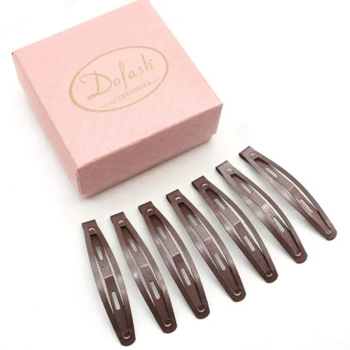 Miniatura 10 de 20 pinzas para el cabello de 1.8 in/1.77 pulgadas, accesorios para el cabello fino para mujeres (rubio)