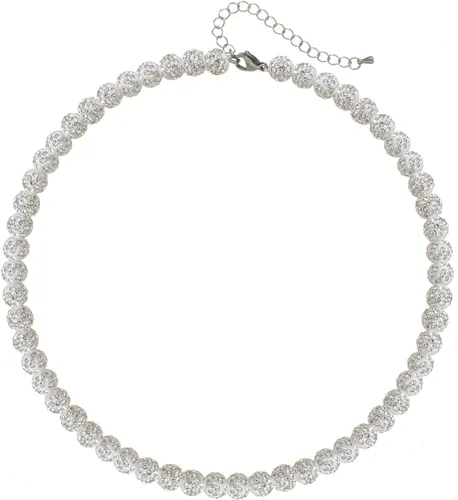 Miniatura 28 de Collar de béisbol – Collar de colección de hielo con cuentas de arcilla brillante con purpurina para hombres y niños, regalos geniales