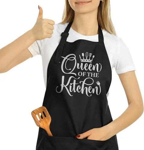 Miniatura 26 de SANDJEST Funny Mens Aprons with Pockets for BBQ Grilling Cooking Grandpa Husband Apron for Birthday Christmas Father's Day funny 7