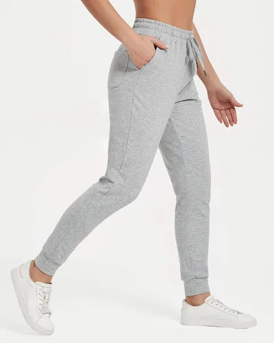 Miniatura 2 de Stelle Pantalones deportivos ligeros de cintura alta para mujer pantalones deportivos de entrenamiento con bolsillos 28 pulgadas