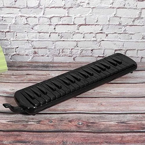 Miniatura 6 de Teclado de piano de boca melódica de 37 teclas con tubo de soplado y tubo de viento, instrumento musical para principiantes, incluye calcomanía