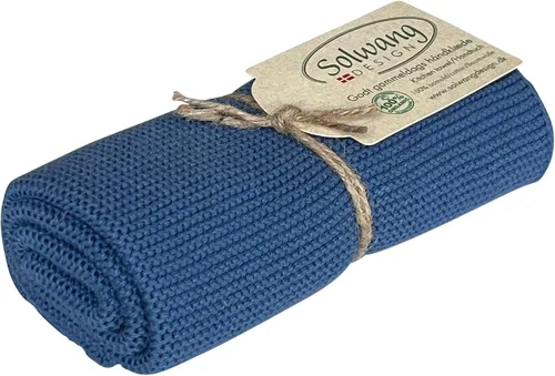Miniatura 13 de Solwang Toallas de mano de cocina de algodón danés 100% algodón orgánico, hechas en la India (amarillo brillante orgánico)