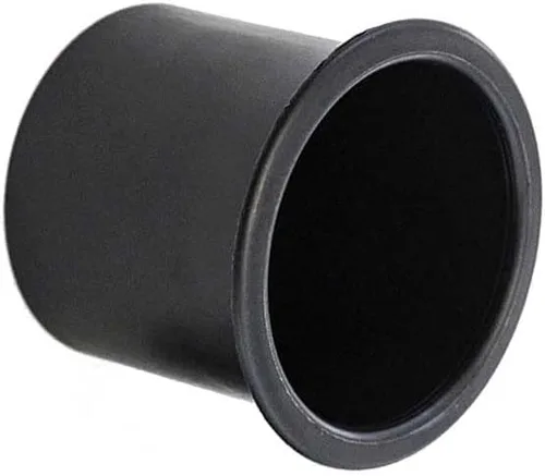 Miniatura 3 de Paquete de 3 soportes de repuesto para latas de bebidas empotradas de plástico, color negro, para barco, automóvil, caravana, caravana, remolque