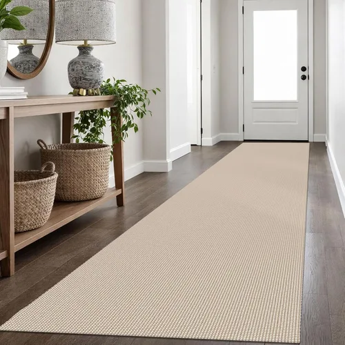 Miniatura 100 de IOHOUZE Alfombra de Área Lavable 4x6 Antideslizante con Respaldo de Goma Alfombras Tejidas para Entrada Interior Alfombras de Dormitorio Alfombra
